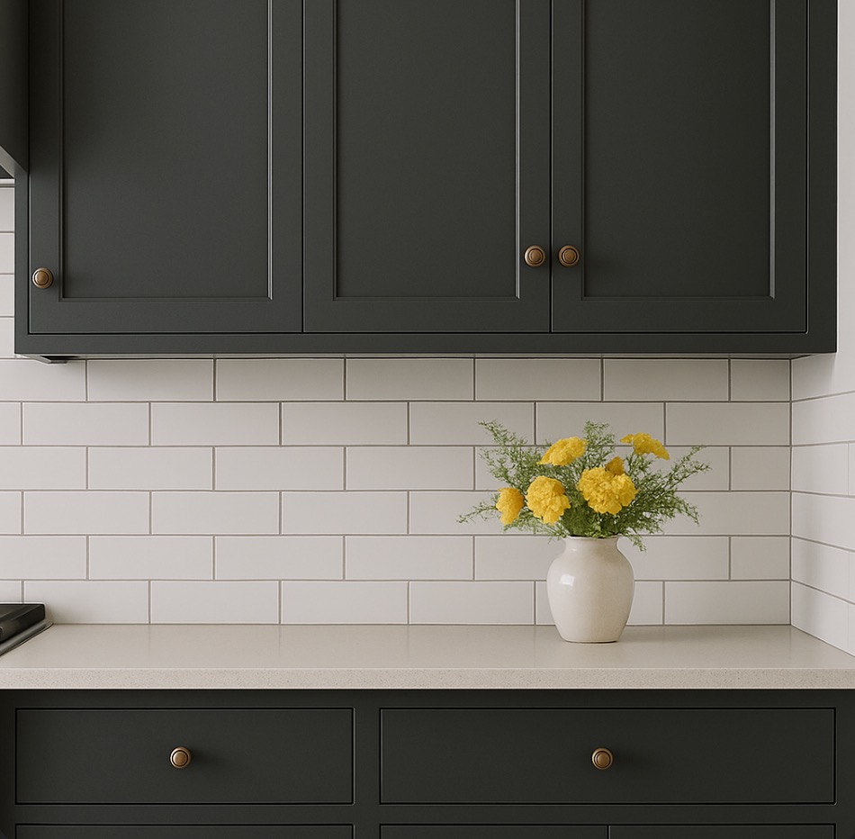 Refresh Cabinets with Professional Painting and Trim