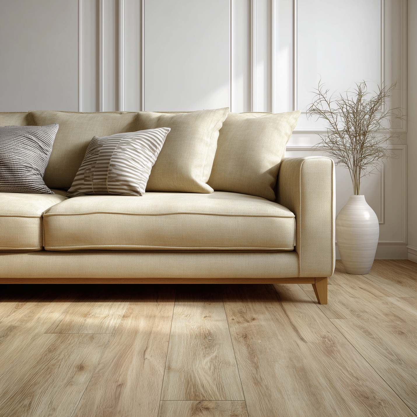 A couch in a room AI-generated content may be incorrect.