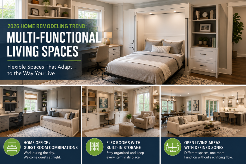 Multi Functional Living Spaces in Plano, Frisco, Allen TX