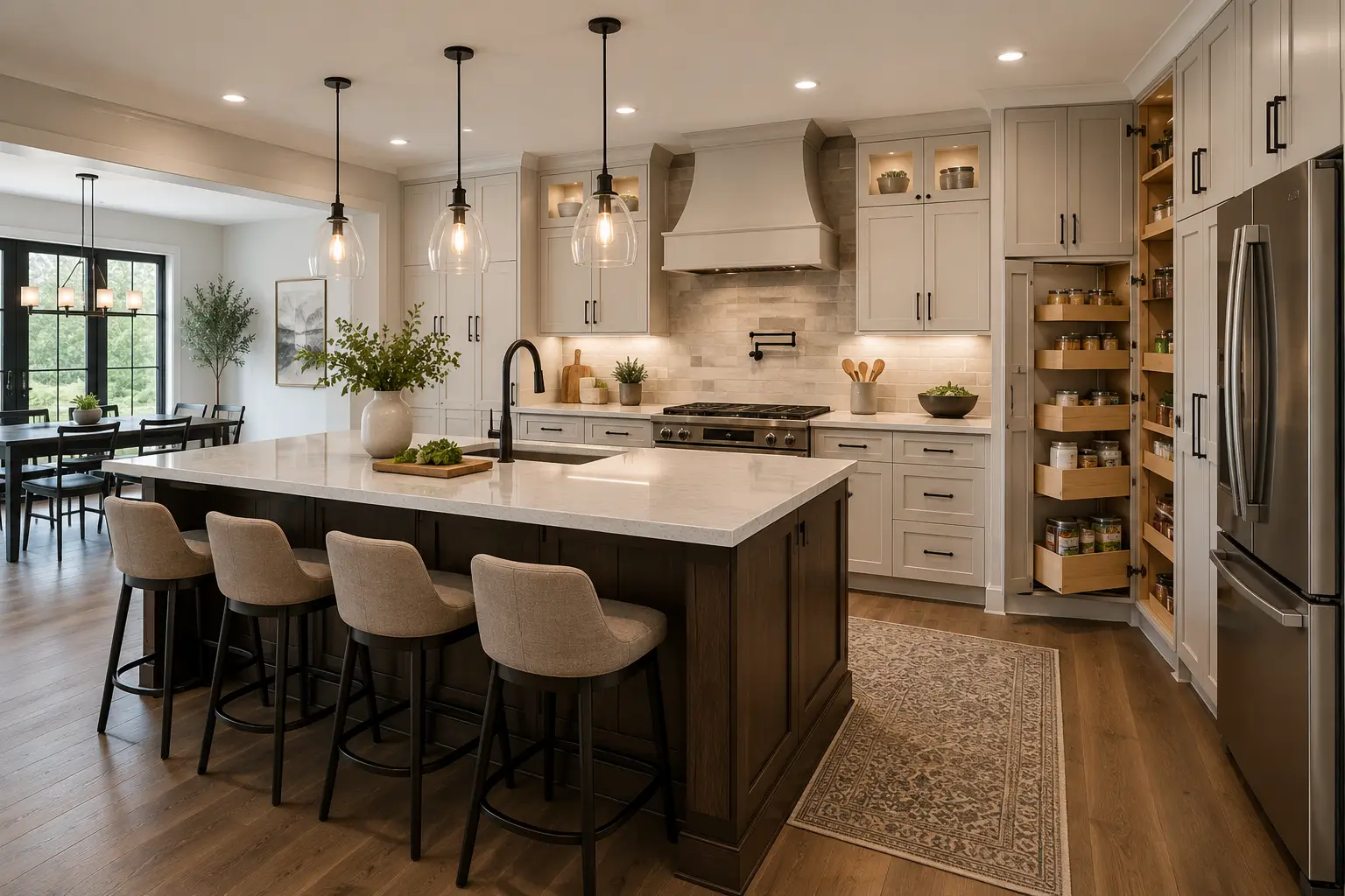 Function first kitchen remodeling